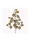 Goldener Glitzerzweig 55cm Art Et Lumiere 20263