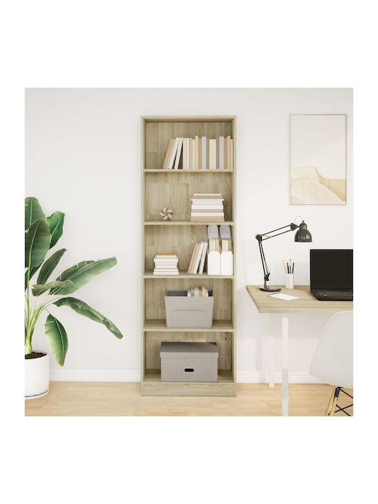 Bibliotecă Maro 60x24x176 cm