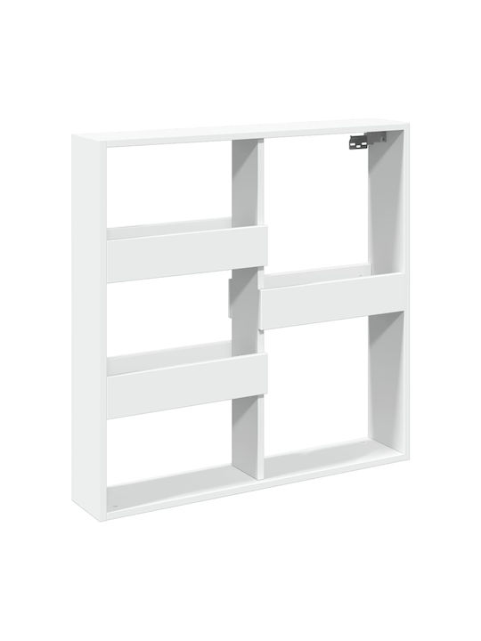 Shelf Wall White 80x15x80cm