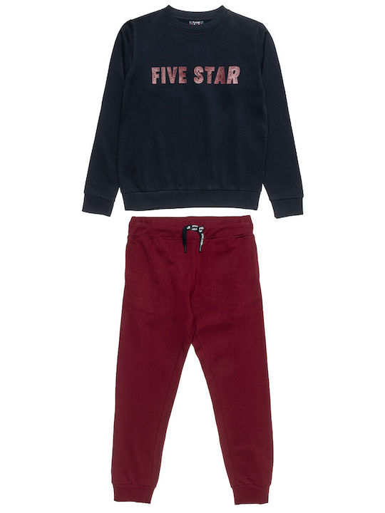 Alouette Kids Sweatpants Set Navy Blue Five Star