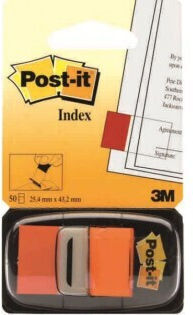 3M Post-it Autocolanți Semne de carte 50buc
