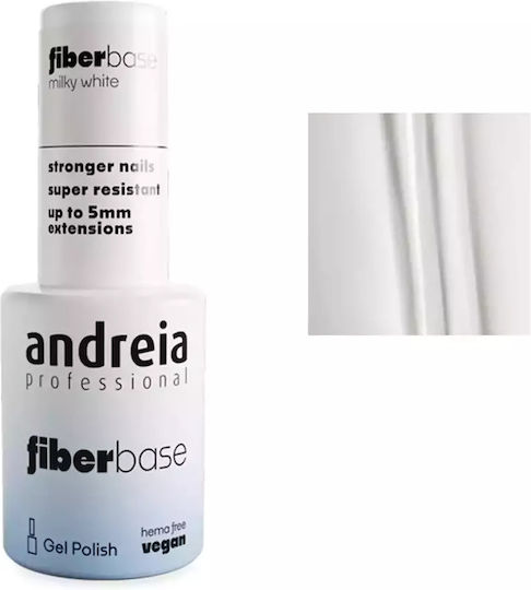 Andreia Professional Gel Νυχιών Milky White 10.5ml