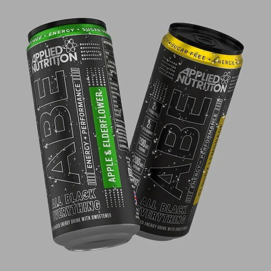 Applied Nutrition Abe Energy + Performance Can Nitric Booster 330ml Măr Floare De Soc