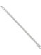 Xryseio Women's Bracelet Riviera made of White gold 14K with Zircon