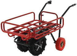 Cărucior electric Geotech E-truck 2 motoare 2x500w max 200 kg Li-ion 6ah 40v 6 km/h laturi extensibile