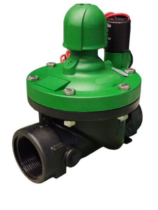 Rivulis Ηλεκτροβάνα Ποτίσματος 1 1/2" 24V με Σπείρωμα Θηλυκό (Θ/Θ) WT12208