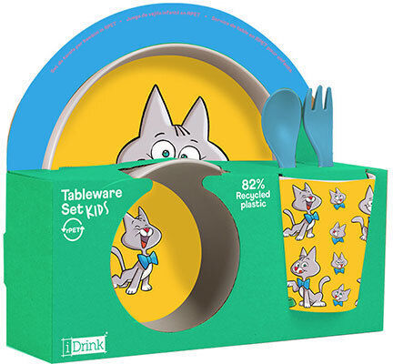 Total Gift Plastik Kinder Lunchset