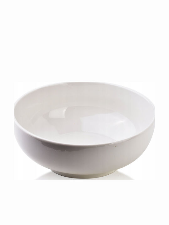 Mondex Salad Bowl from Porcelain White 23.8x9cm