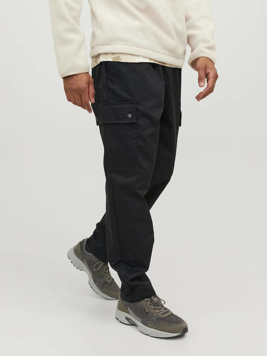 Jack & Jones Pantaloni pentru bărbați Cargo Black