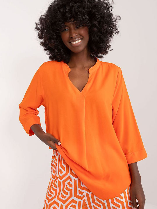 Sublevel Women's Blouse orange