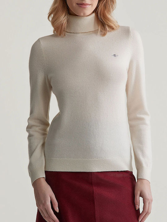 Gant Women's Long Sleeve Sweater Woolen Turtlen...
