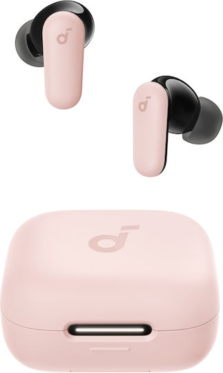 Soundcore by Anker P30i In ear Bluetooth хендсфри Слушалки с Устойчивост на Пот и Кутийка за Зареждане Розов
