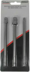 Adapter Nails 3 Pieces Length 150mm Silver Adapter Nails 3 Pieces Length 150mm Silver