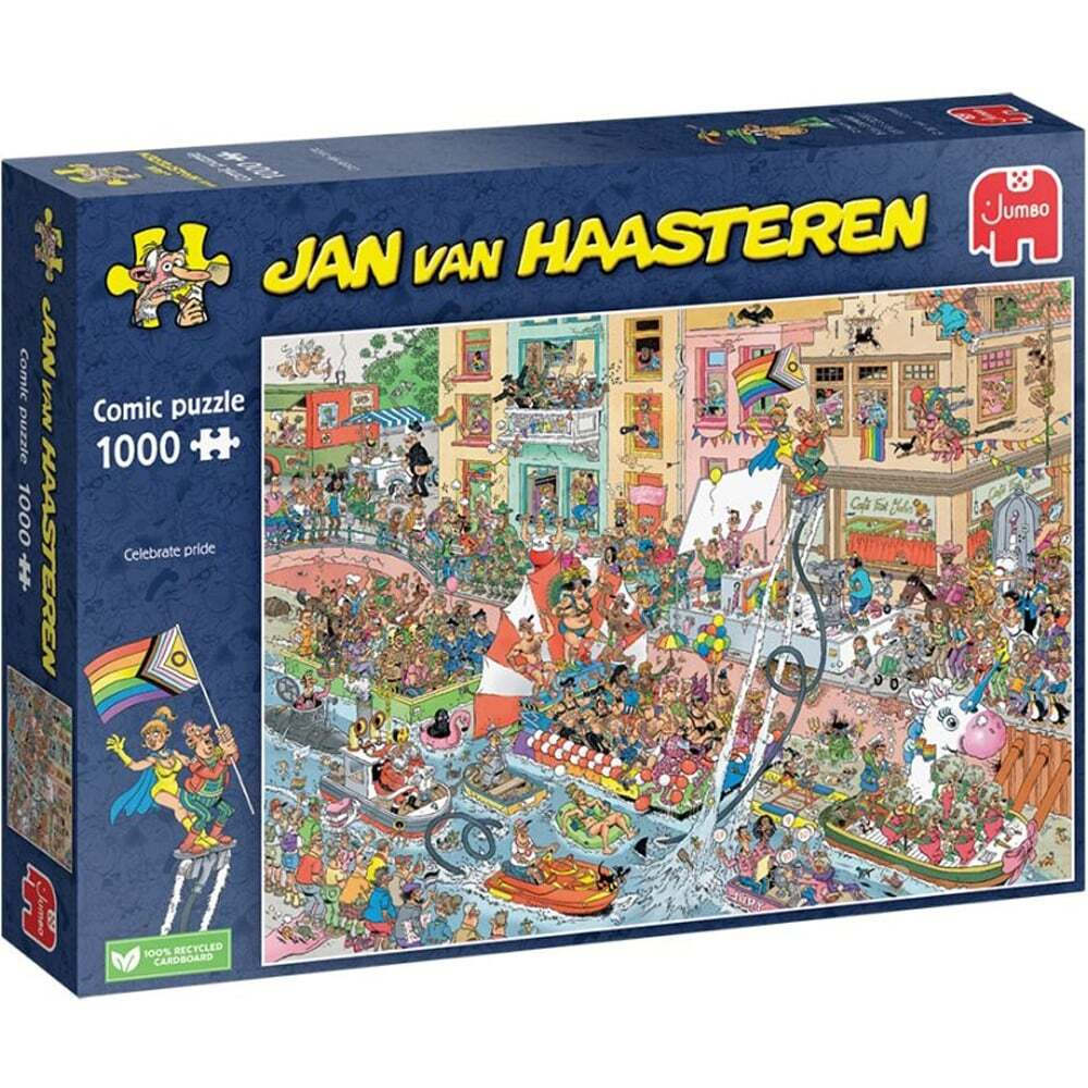 Jan Van Haasteren Celebrate Pride Puzzle 2D 1000 Κομμάτια JUM00030