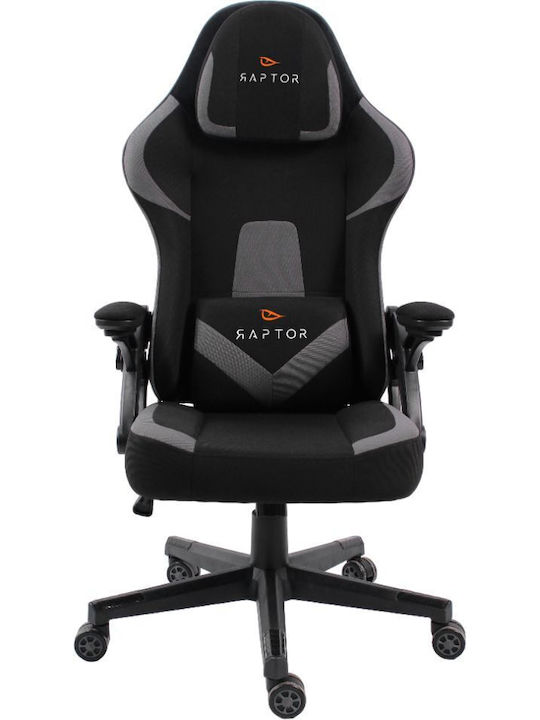 Raptor Fury Fabric Gaming Chair with Adjustable...