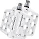 Dartmoor Flat Bicycle Pedals White