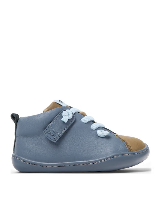 Camper TWINS Anatomical Leather Kids Boots with...