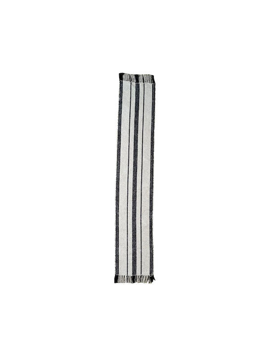 InTheBox Ράνερ Zoya Λευκό, Μαύρο 180x35εκ.