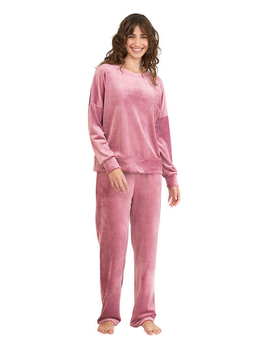 Harmony Winter Women's Pyjama Set Velvet BATOMOUTH