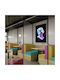 Busto Painting on Canvas with LED Lighting 80x120cm