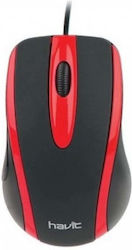 Havit Magazin online Mouse Black / Red