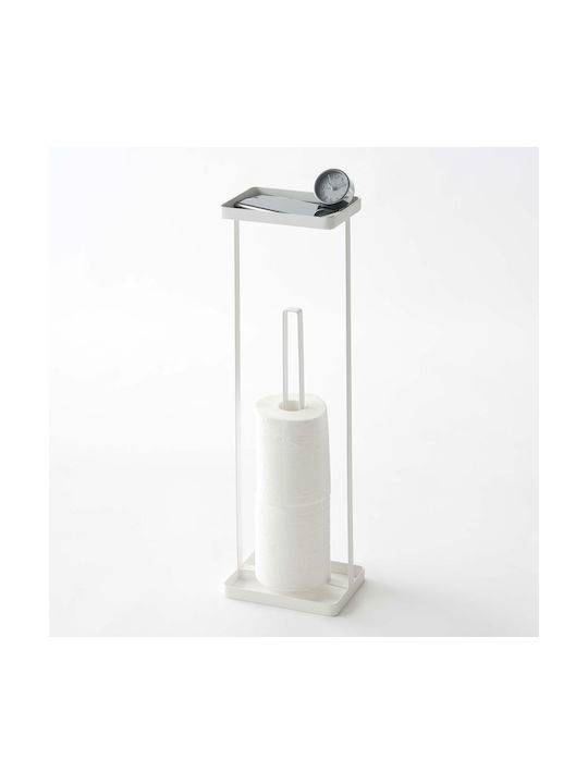 Yamazaki Paper Holder Metallic White