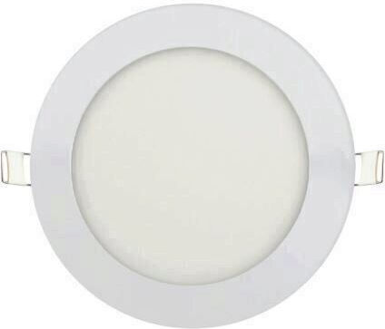 Panou LED Rotund Slim-9 9 W Putere 6400 K