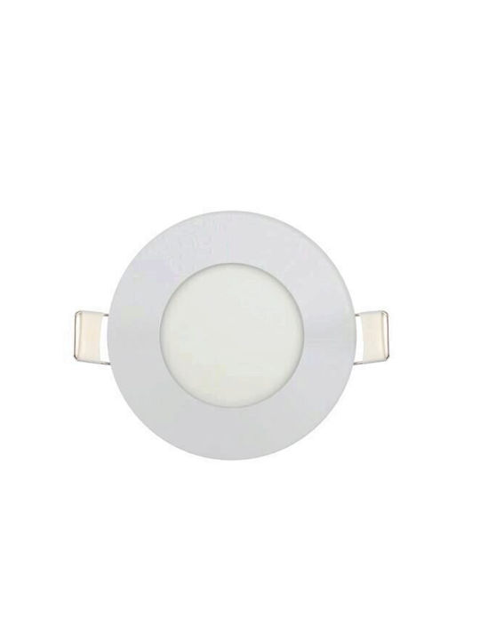 Panou LED Rotund Slim-3 3 W Putere 6400 K 110 Lm