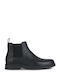 Geox Men's Leather Boots Black