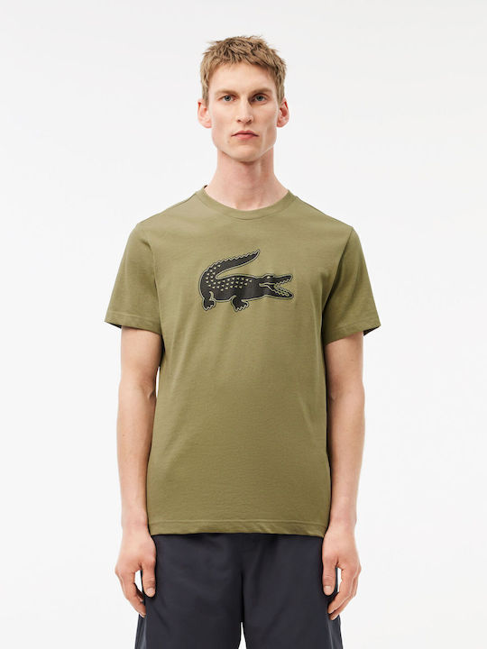 Lacoste T-shirt Χακί