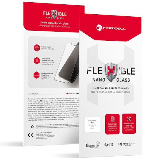 Forcell Flexible Nano Antibacterial Tempered Glass (iPhone 16 Pro)