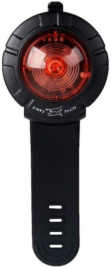 Active Canis Safety Lights Ταυτότητα Σκύλου με Φως Κόκκινη