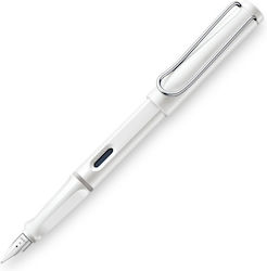 Lamy Writing Pen Medium White made of Plastic with White και Blue Ink 4000229