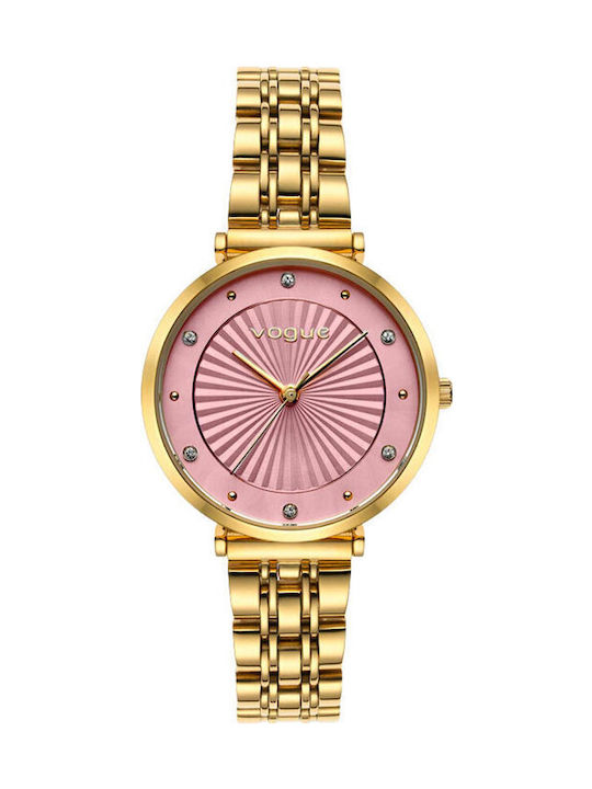 Vogue Bliss Crystals Γυναικείο Ρολόι 32mm Μπατα...