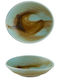 Ready Porcelain Salad Bowl Beige 10x8.5cm 24pcs