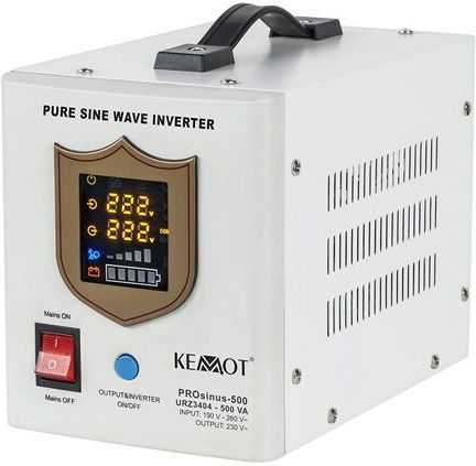 Ups pentru Încălzire Centrală 500VA/300W 12V Undă Sinusoidală Pură 14.5 X 18 X 24 Cm