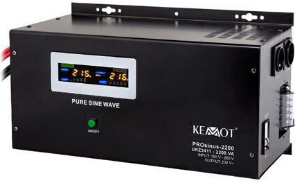 Ups Încălzire Centrală 2200VA 1600W 12V Undă Sinusoidală Pură