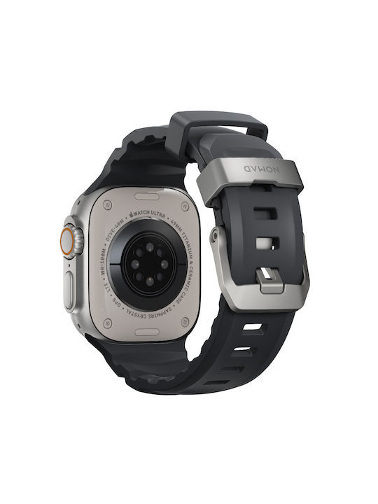 Nomad Rocky Point Каишка Черен (Apple Watch 44/...