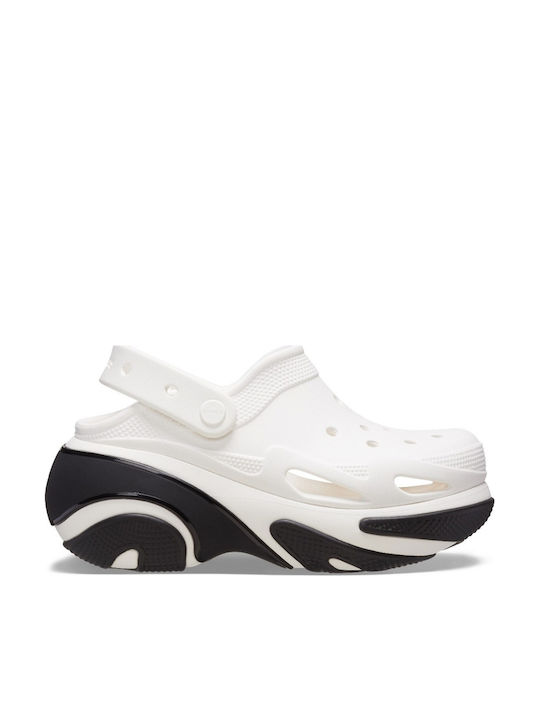 Crocs Bubble Crush Clogs Weiß