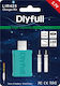 Dlyfull Charger 3.7v Blister 2 Batteries Lir435ch