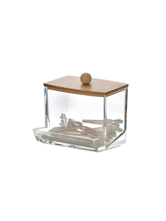 Mondex Mondex Badezimmerboxen und -körbe Baumwolle/Abstriche Etui Acryl Beigen
