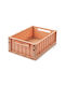Liewood Children's Folding Storage Box made of Plastic Weston Large Pink 50x36x50cm 1pcs