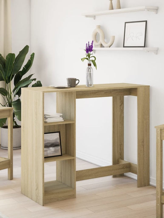 Table Bar Wooden Coffee 124x46x103.5cm