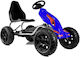 Kids Foot-to-Floor Go Kart One-Seater with Pedal Blue