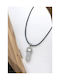 White Crystal Semi-Precious Stone Necklace