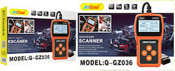 Andowl Ψηφιακό Διαγνωστικό Αυτοκινήτων Obdii Eobd Q-gz36 Scanner Q-gz36 075697