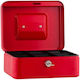 Sax Cash Box with Lock Red 815-99