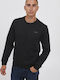 Long Sleeve Black Blouse
