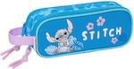 Safta Stitch Pencil Case with 2 Compartments