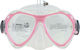 Speedo Μάσκα Θαλάσσης με Αναπνευστήρα Παιδική Sport Dual Ροζ